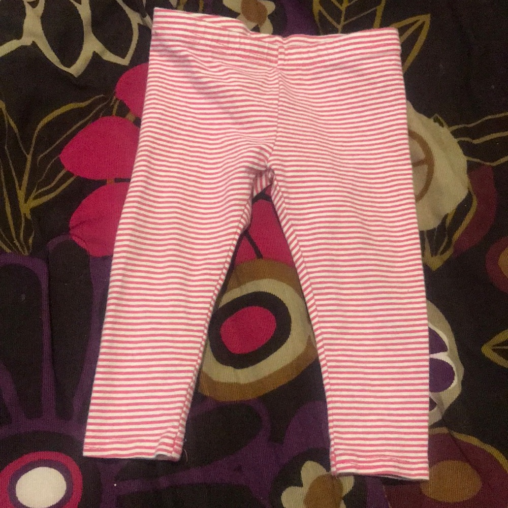 3/$9 Carters Baby Girls 12M Striped Leggings